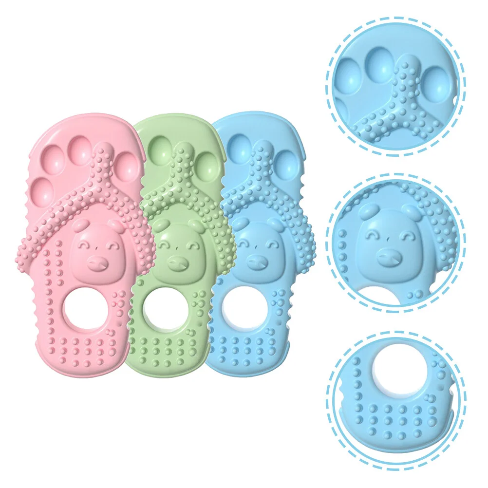 

3 шт., игрушки для чистки зубов