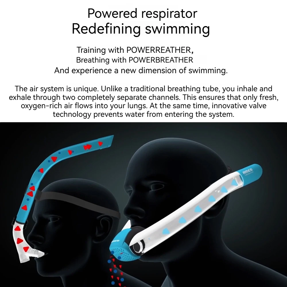 Силиконовая трубка для дайвинга POWERBREATHER
