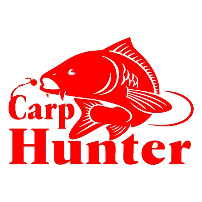 

Carp Hunter водонепроницаемые крутые водонепроницаемые съемные наклейки самоклеящиеся автомобильные наклейки винил