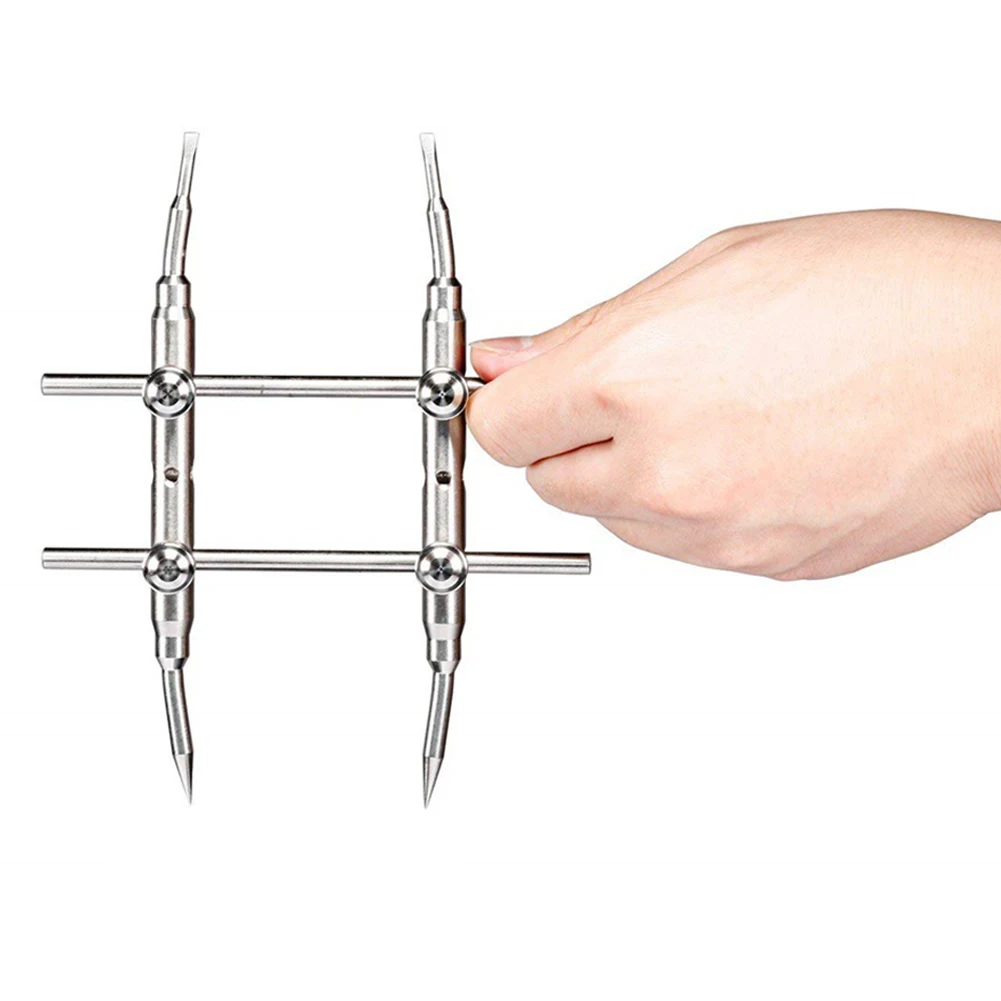 

3K-WT Ring Remover Portable Opening Tool Professional For DSLR Screw Curved Tips Adjustable Camera Lens Optical Spanner Wrench