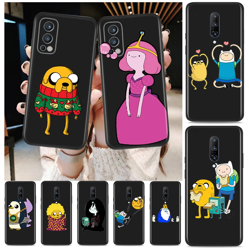 

Adventure Time Beemo Jake For OnePlus 9 9R Nord CE 2 N10 N100 8T 7T 6T 5T 8 7 6 Pro Plus 5G Silicone Phone Case Cover Coque