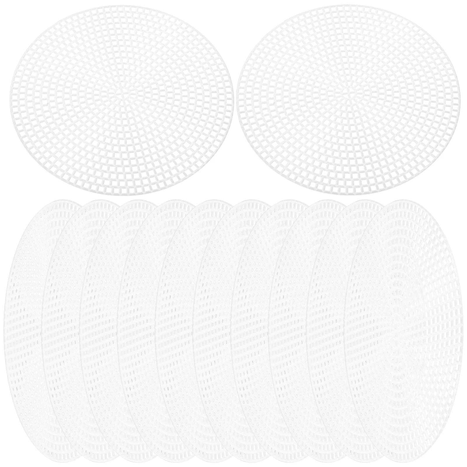 

Sheet Canvas Sheets Grid Cross Mesh Bottom Crafts Sewing Needlepoint Embroidery Making Purse Screen Aida Designer White Pvc