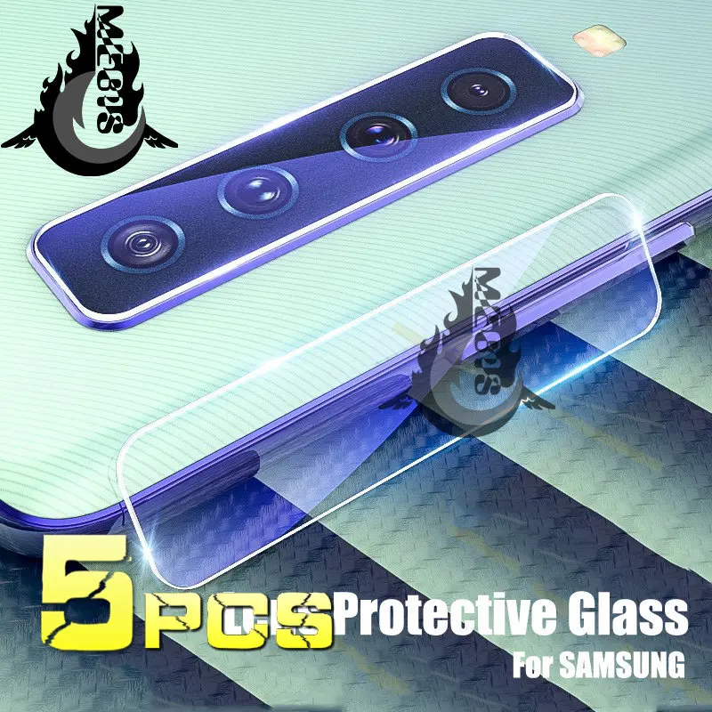 

5 PCS Camera Glass for Samsung Galaxy A8 Plus 2018 Samsung A10s A20s A30s A40s A50s A70s A01 A11 A21 A21S A31 A51 A71 A81 A91