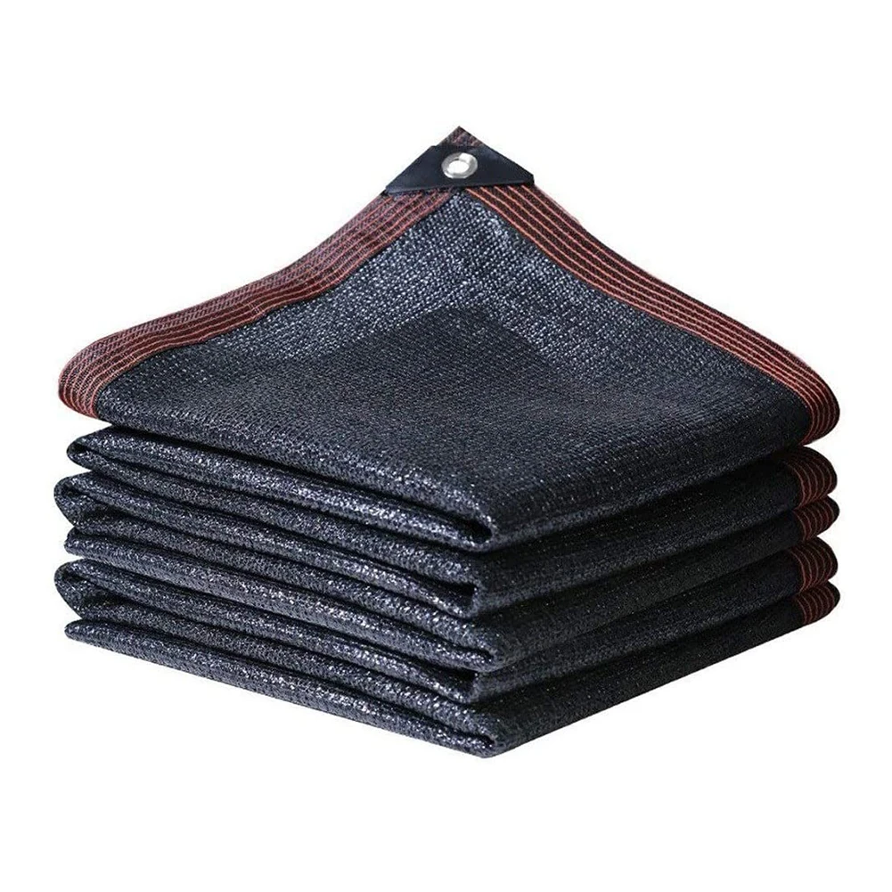 Утолщенная черная затеняющая сетка защита от УФ излучения дождя для улицы теплиц