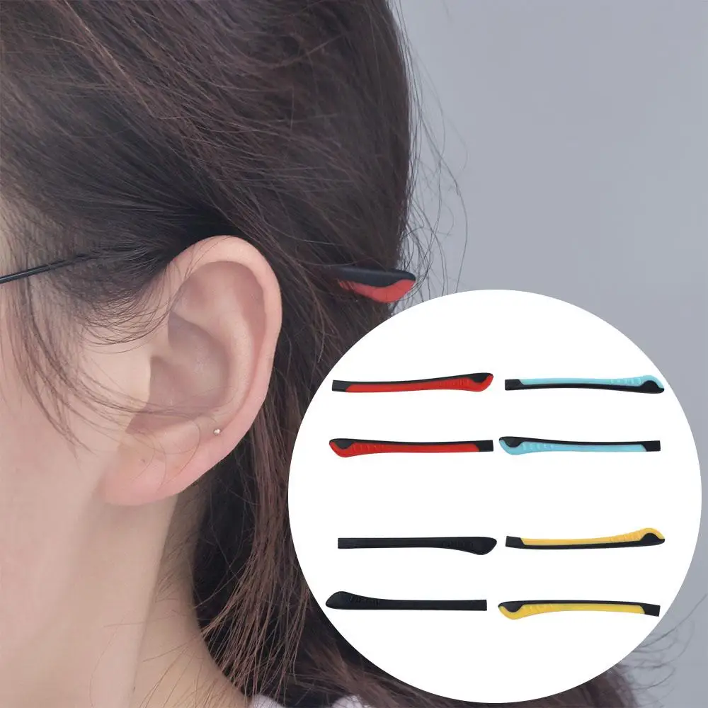 

Аксессуары для очков наконечники для очков Кепка против потери солнцезащитные очки с ушным крючком дужки Противоскользящий Чехол для очков Чехол для дужек