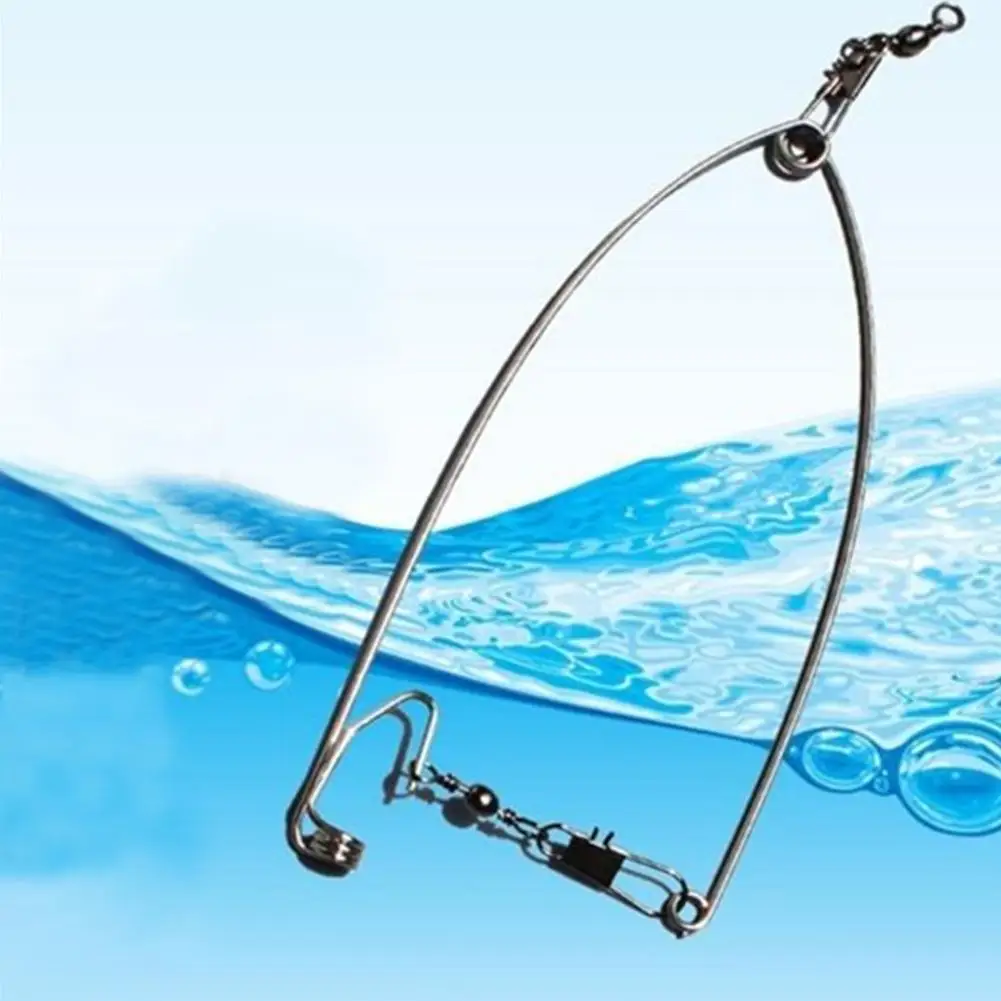 

1Pc Universal Automatic Fishing Device Smart Steel Trigger Hook Spring Fishing Lure Bite Trigger Thehookcatch Fish Automatically