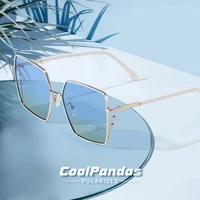coolpandas big frame sunglasses women oversized square polarized eyewear outdoor fashion polygon gradient oculos de sol feminino
