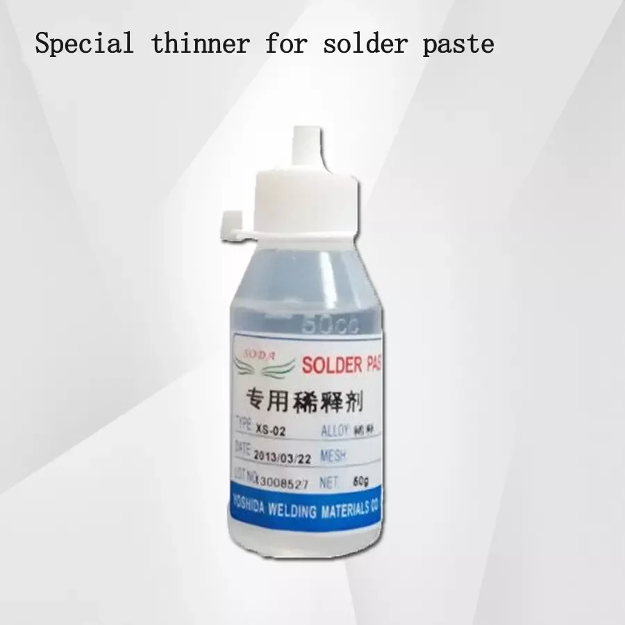 

SMT Solder paste thinner Specially used for tin solder paste plasma dilution SD-528 SD-318 SD-520 50ml