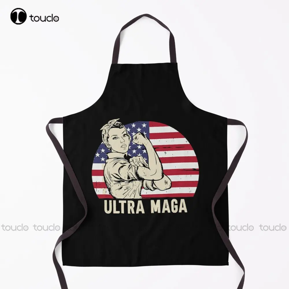 

Ultra Maga Apron Proud To Be Ultra Maga Garden Kitchen Household Cleaning Personalized Custom Apron For Women Men Unisex Adult