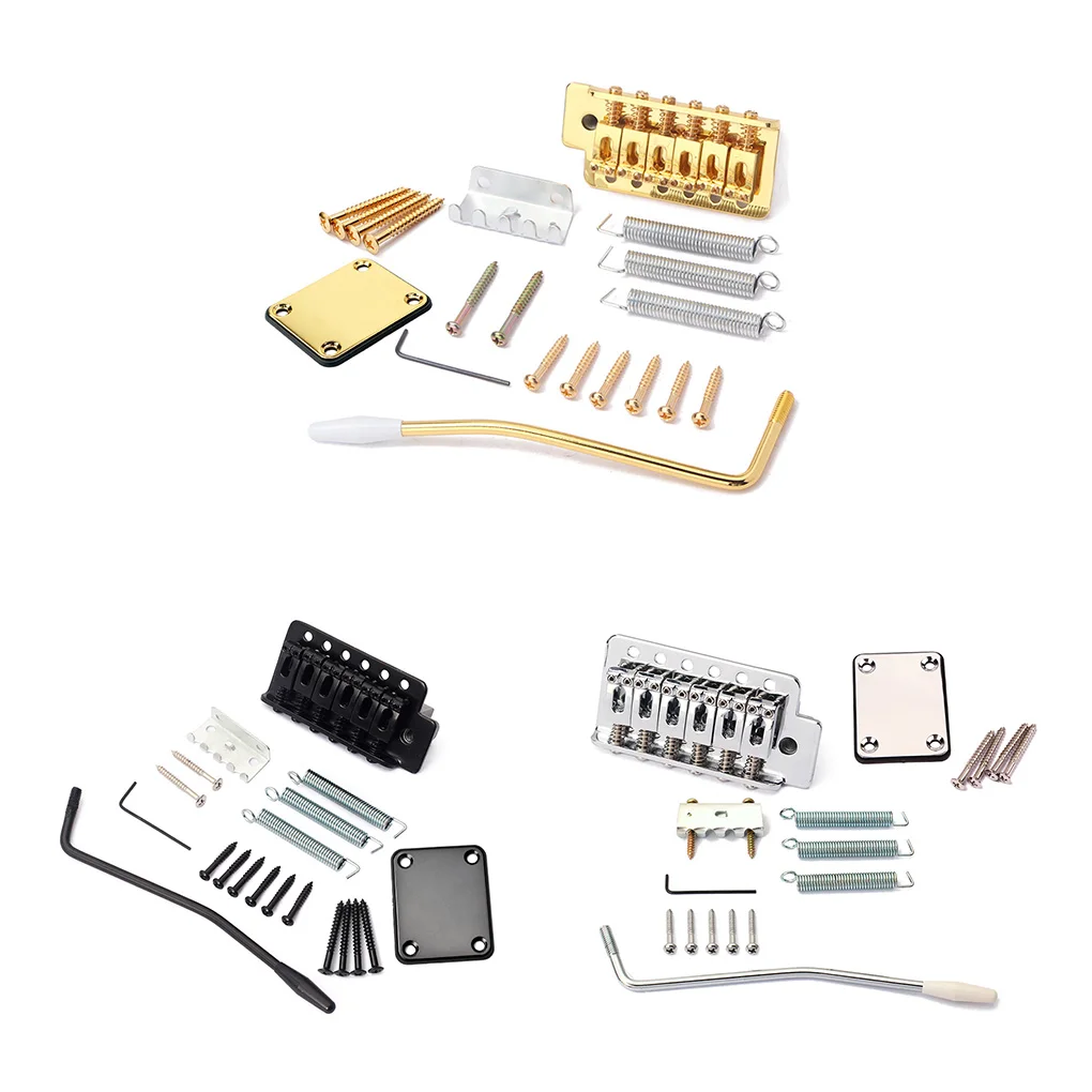 

Панель струнная для гитарного моста, многоцветная удобная установка, Металлическое седло с одним мостом, утолщенная пластина для соединени...