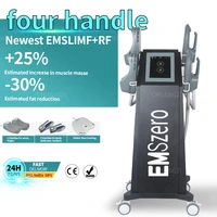 professional emszero fat reduction focused electromagnetic beauty muscle build body slimming machine muscle machine rf ce emslim