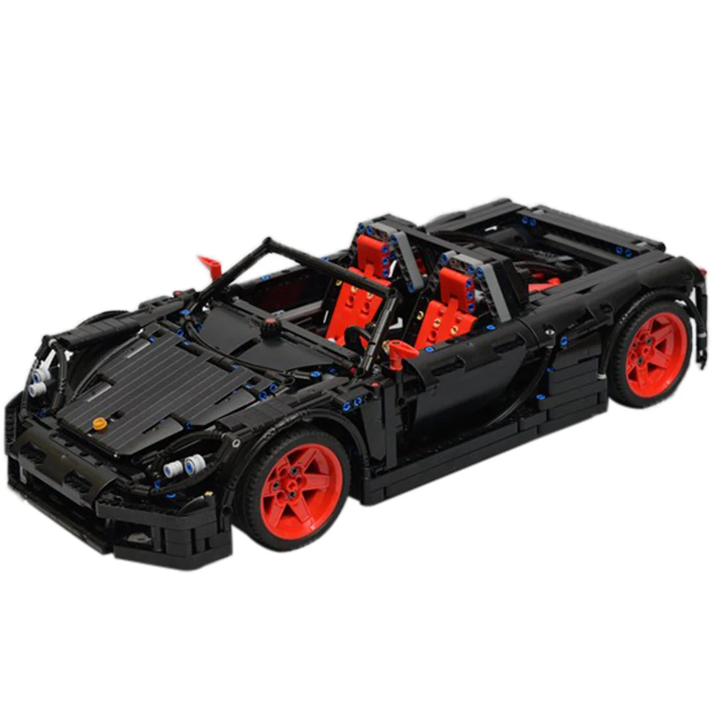 

MOC City Mechanical High-tech Expert Famous Sports Car Building Bricks Racing Vehicle Educational Toys Boy Gift For Children