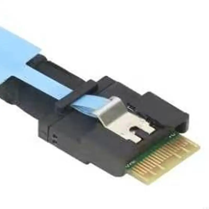 Фото Кабель PCIE4.0 8654 4I 50/80/100 см с полной поддержкой скорости для устройств хранения данных NVMe, компьютерные аксессуары №5