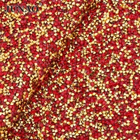 junao 2440cm mix color gold red hotfix resin rhinestones mesh trim self adhesive strass banding for garment accessories