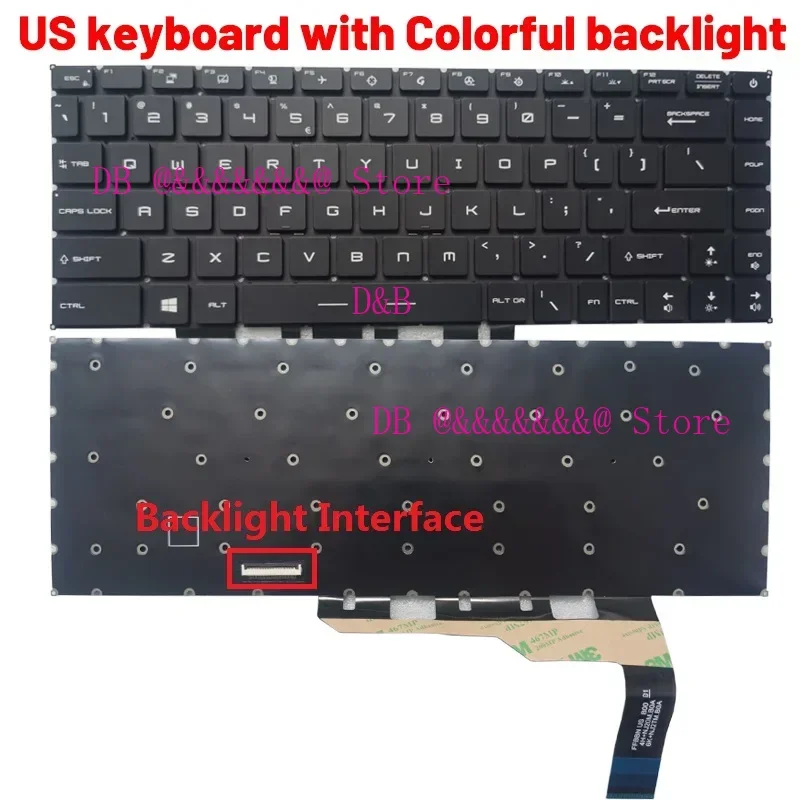 Фото Новый американский ноутбук для MSI Summit E15 A11SCST, E15 A11SCS, MS-16S6, E14 A11SCS, GS66 MS-16V1, MS-16V3, GP66 MS-1542, GE66 MS-1541 №5