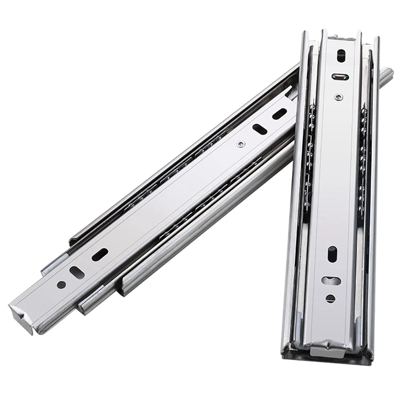 

1 Pair of 6 Inch Stainless Steel Short Drawer Track Slide Rails, Ball Bearing Drawer Sliders