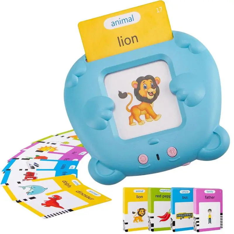 

Preschool Educational Machine Preschool Educational Sensory Toys With 112 Cards Recognition Game Interactive Early Learning
