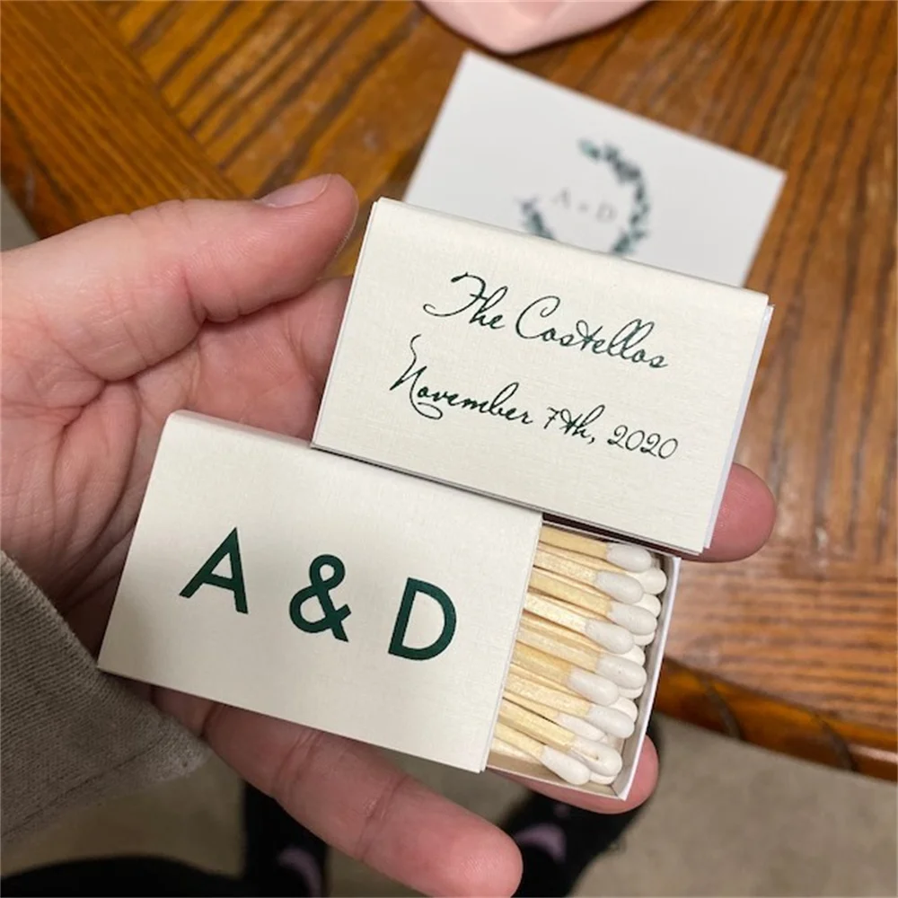 Индивидуализированные Свадебные матчи | под заказ сувениры для гостей