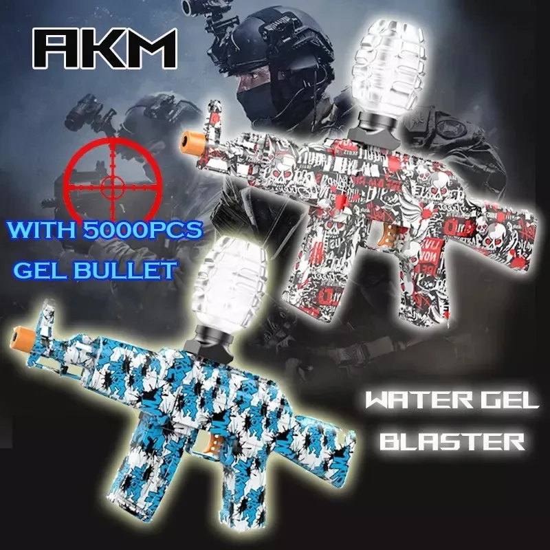 

Toy Gun AK47 Water Gel Blaster Electric Automatic Airsoft Paintball Launcher Toy Rifle Gun For Adults Boys CS Fighting Outdoor