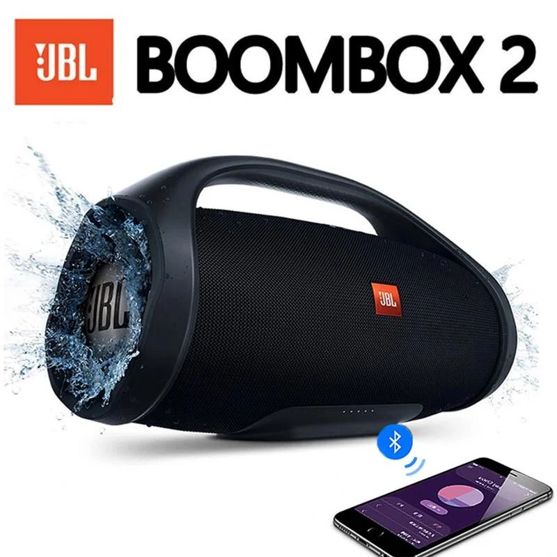 JBL Boombox 2 Портативный беспроводной Bluetooth-Динамик IPX7 водонепроницаемый музыкальный
