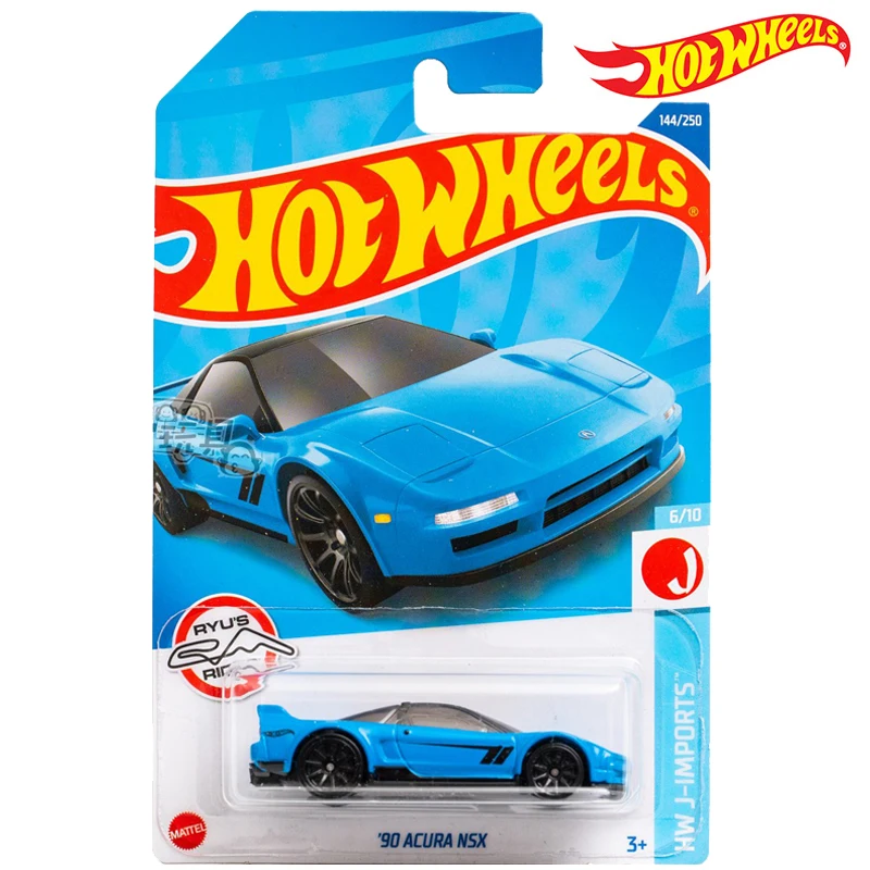 

Hot Wheels Automobile Series HW J-IMPORTS 90 ACURA NSX 1/64 Metal Cast Model Collection Toy Vehicles