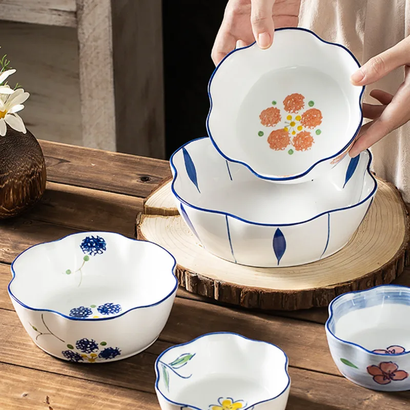 

2 шт., керамические чаши для фруктов, 4,5/6 дюймов