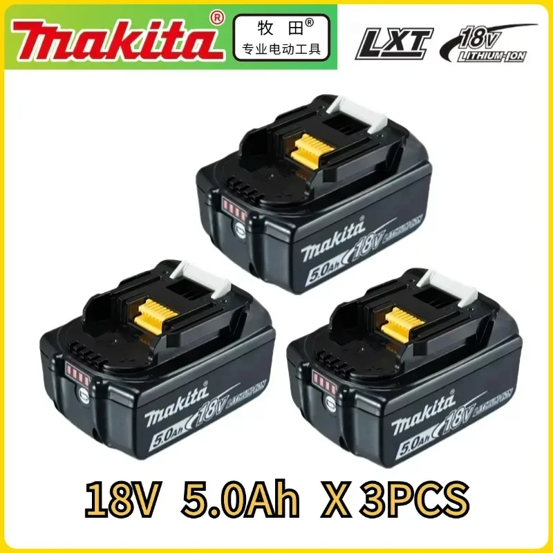 Оригинальная Аккумуляторная Батарея Makita 18 в 6 0 Ач ~ 9 A для BL1830B BL1840BL1840B BL1850 BL1850B BL1830