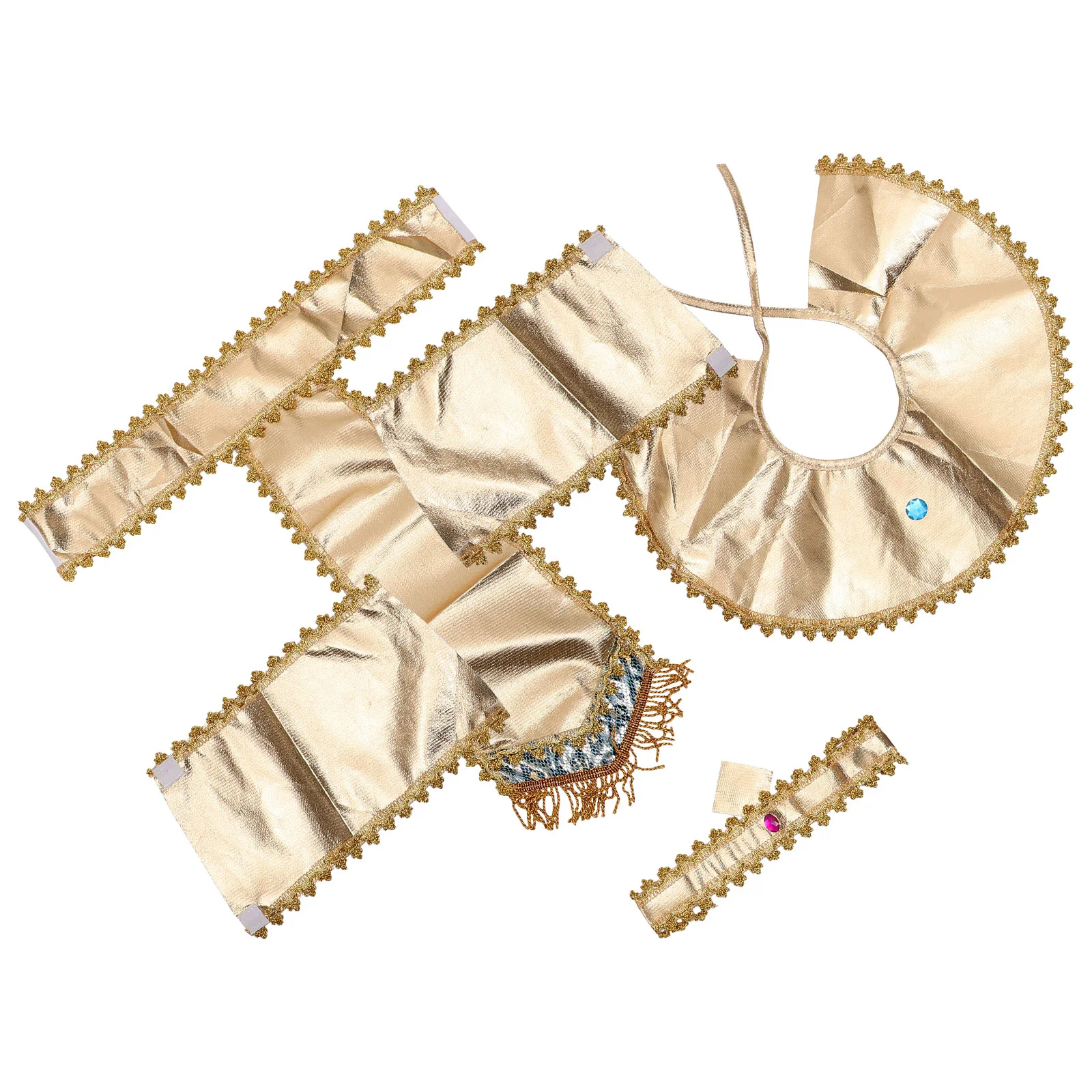 Костюмы на Хэллоуин для взрослых и детей египетские украшения тканевый головной