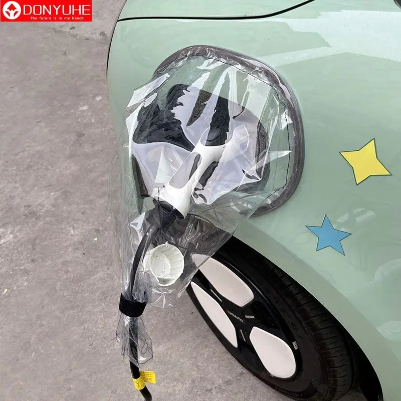 Водонепроницаемый чехол для зарядного устройства для электромобилей, порт для зарядки на открытом воздухе, защита от дождя, простой дизайн, домашнее использование