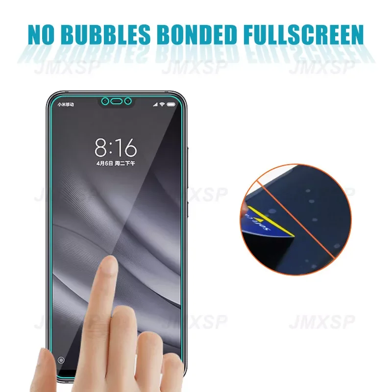 4in1 Tempered Glass For Xiaomi Mi 9 8 A2 Lite 6X 6 5X Protective Glass For Xiaomi Mi 9 8 SE Pro 9T A1 Mi Max 2 3 Play Lens Film