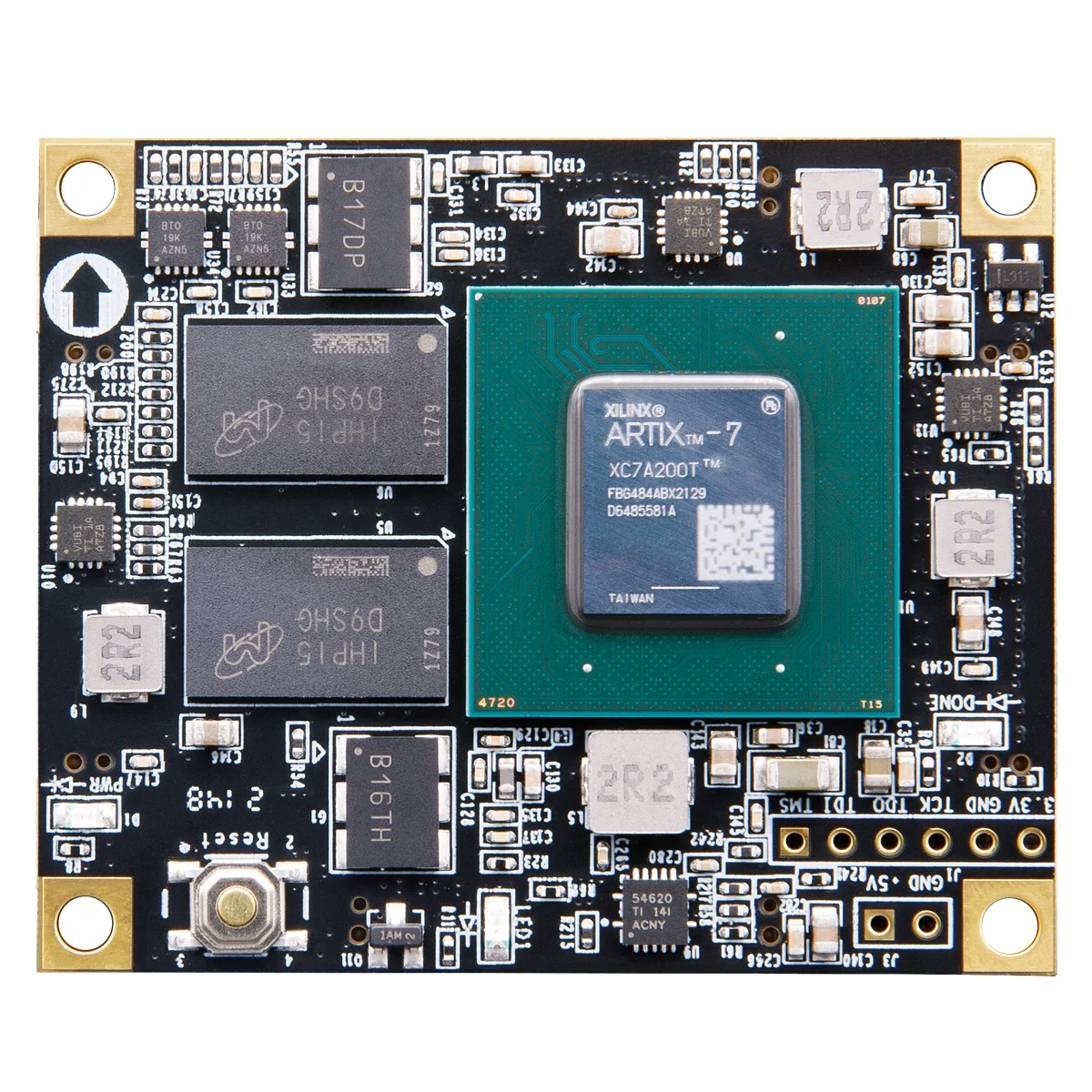 

ALINX SoM AC7200: XILINX Artix-7 XC7A200T FPGA Core Board Industrial Grade Module