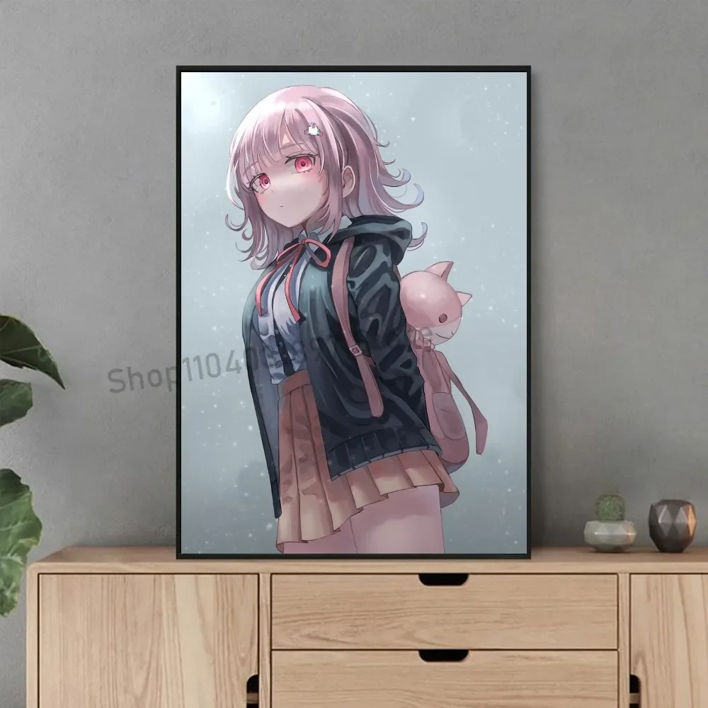 Nanami Chiaki Super Danganronpa 2 Японское Аниме Постер Наклейка