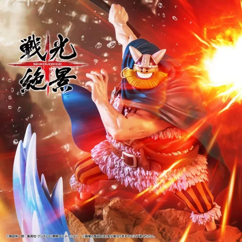 Фото Оригинальная коллекционная модель BANDAI Banpresto One Piece: Дори и Броги в зрелищной битве, аниме-фигурки, игрушка, подарок на праздник №3