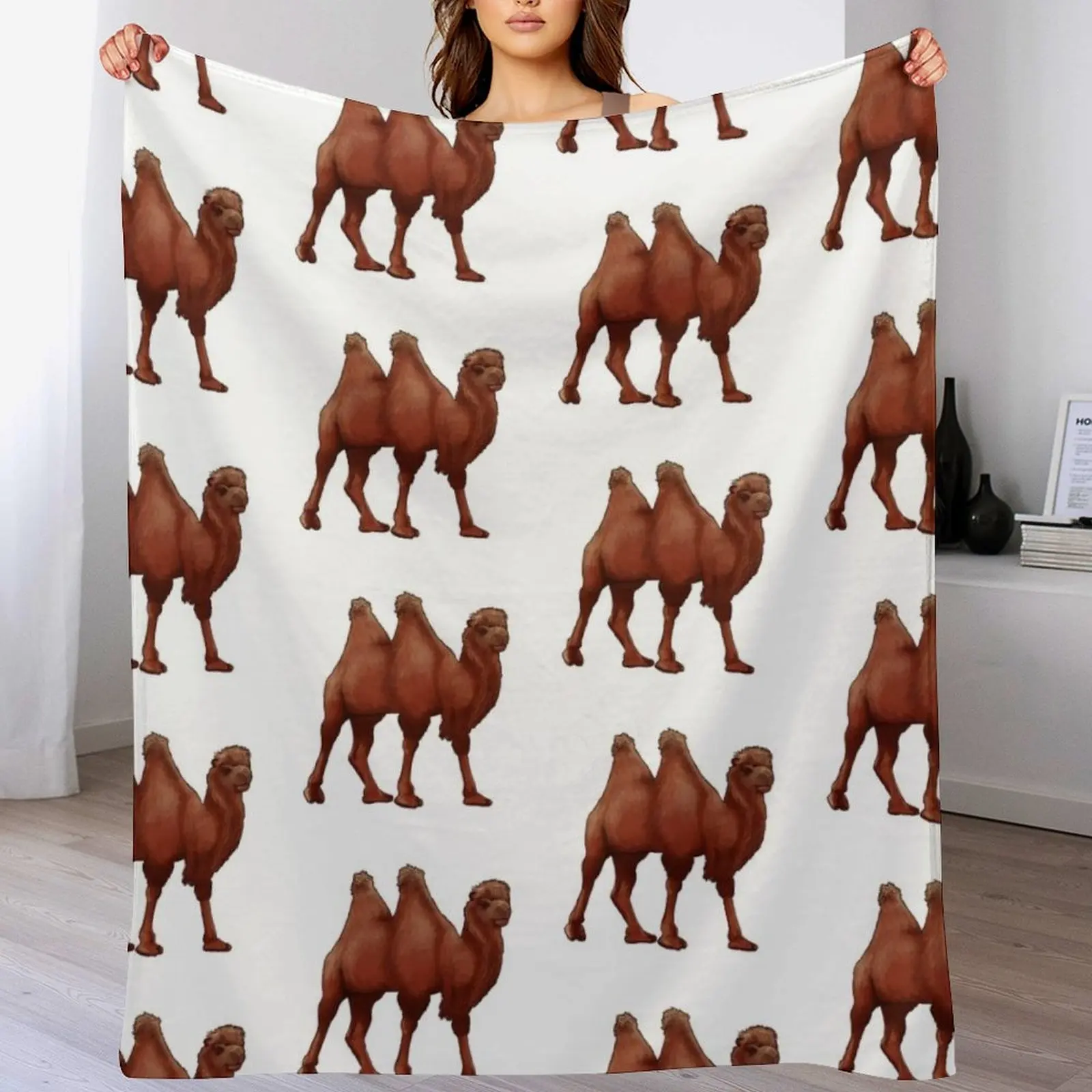 Одеяло Bactrian Camel волосатые одеяла для дивана