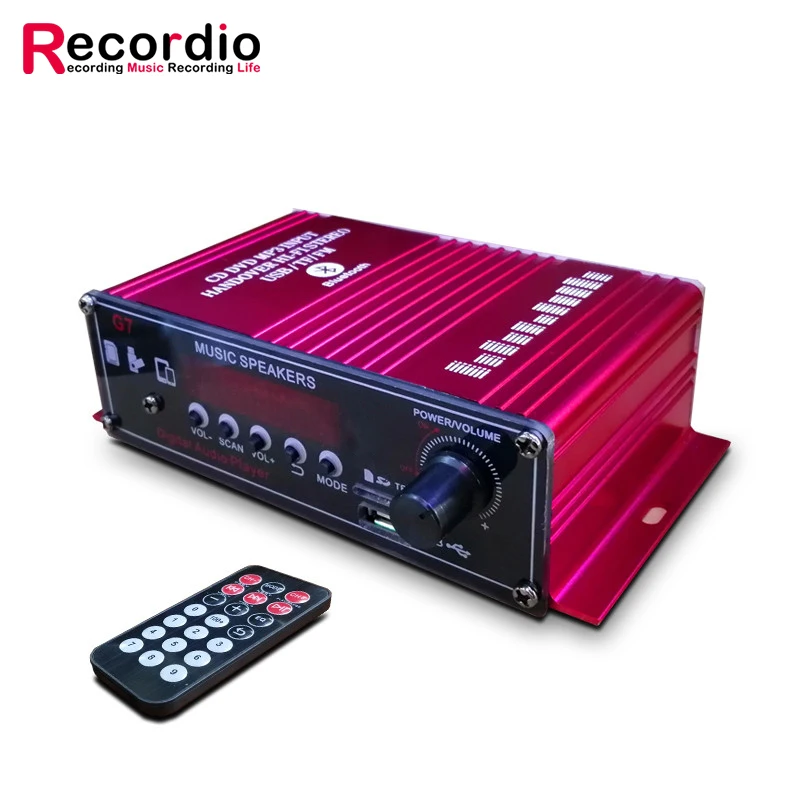 

GAP-G919 Mini Amplificador Audio blueteeth Stereo Power Amplifier FM SD HIFI 2CH AMP Audio Music Player for Car Home