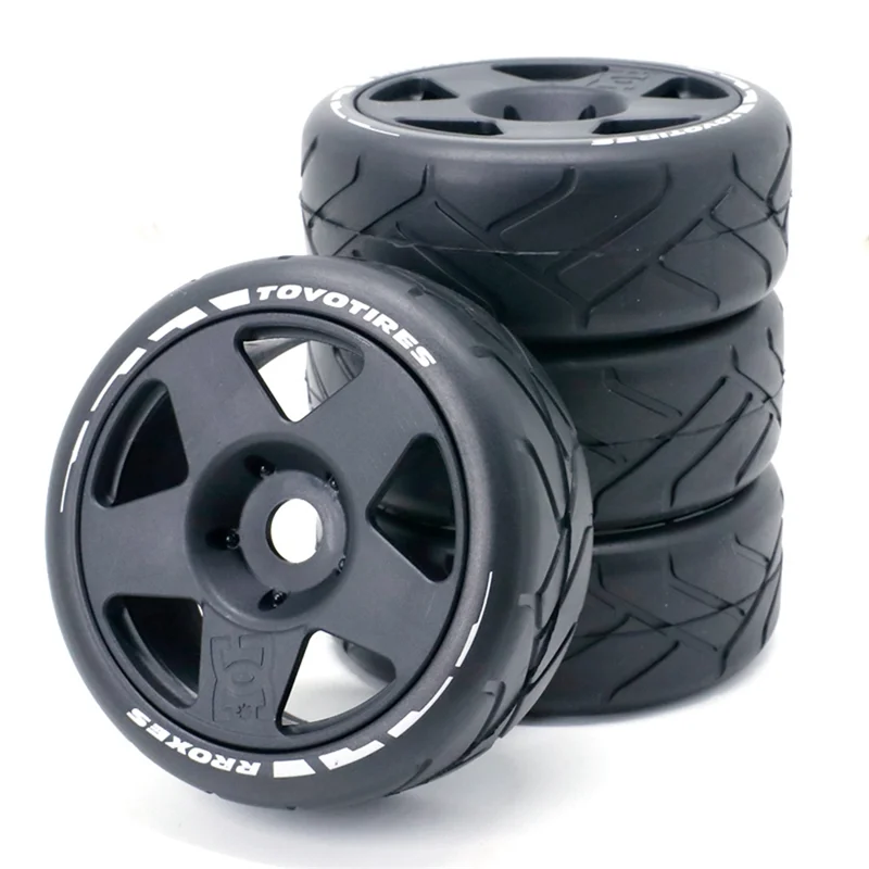 

103mm 1/8 Scale RC Off Road Buggy Tires Wheel 17mm Hex for ARRMA Redcat Team Losi Kyosho VRX HPI WR8 HSP Hobao,Black