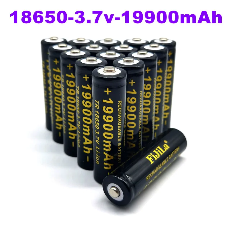 

100% brand new original 3.7V tr18650 19900mah high capacity battery lithium ion rechargeable battery for flashlight + wholesale