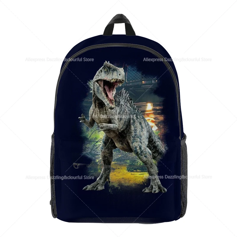 

Молодежные модные школьные ранцы с динозавром и драконом, рюкзаки из ткани Оксфорд для ноутбука с 3D принтом, водонепроницаемые Смешные дорожные сумки для мальчиков и девочек