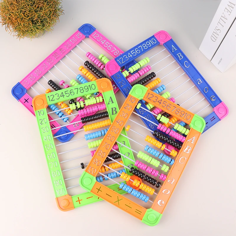 

Counting Frame Educational Toy Math Counters Kids Playsets Toys Abacus Calculation