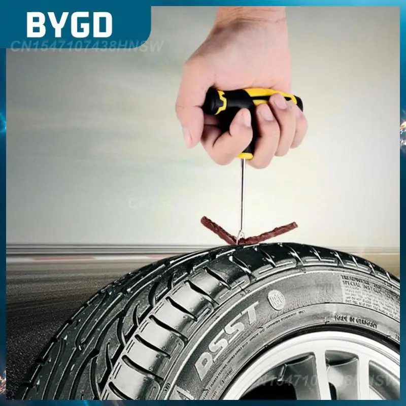 

Car Tubeless Puncture Tire Repair Strip Practical Multifunctional Tire Repair Set Universal 1 Set Tire Repair Kit Durable