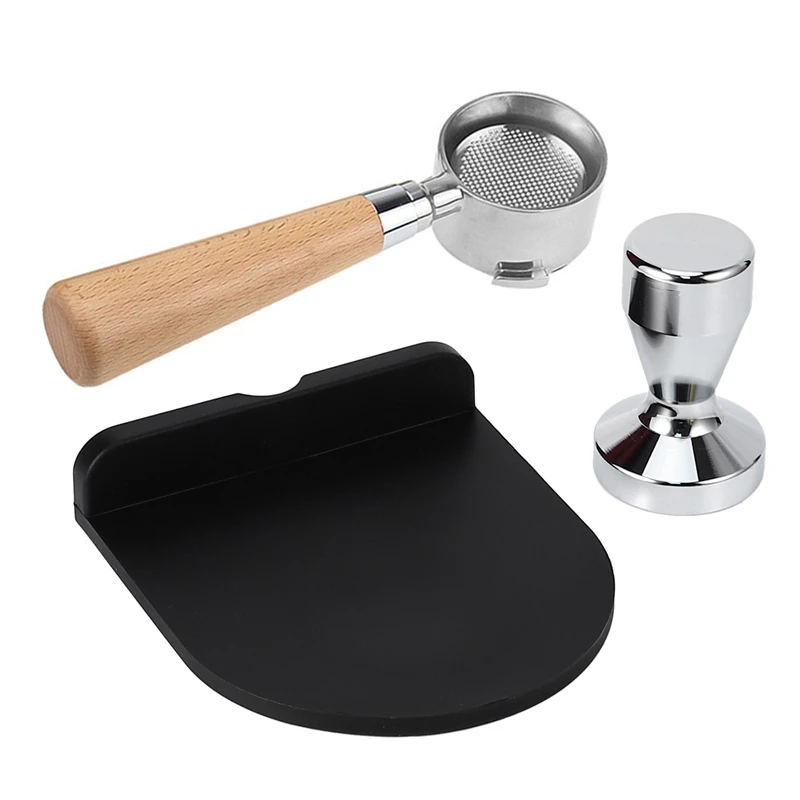 

51 мм коврик для темпера для кофе из силиконовой резины для темпера и кофейного порта без дна для Delonghi EC680/EC685