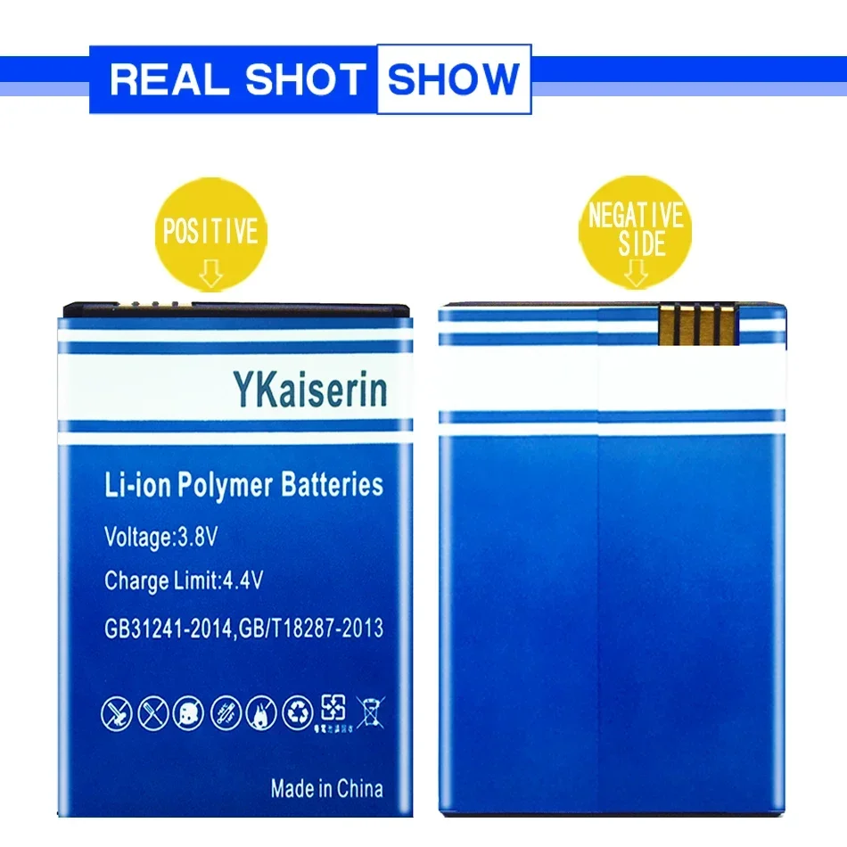 Аккумулятор YKaiserin BT50 для Motorola Moto A1200 A630 A732 BA250 C160 C193 C290 C975 C980 + инструмент