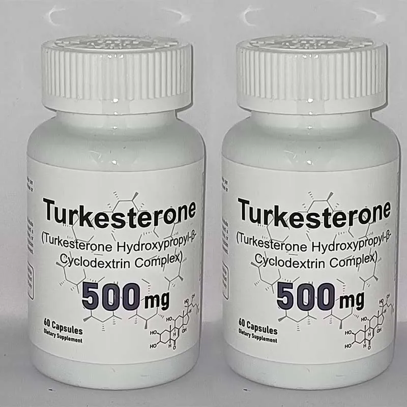 

2 bottles Turkesterone capsules 500mg to increase muscle increase muscle fiber synthesis reduce body fat lower blood sugar