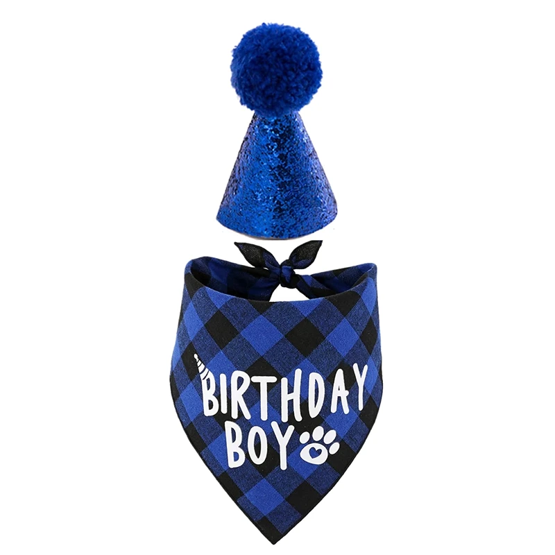 

Товары для вечеринки в честь Дня Рождения собаки, шапка для домашнего питомца на день рождения и собачка на день рождения