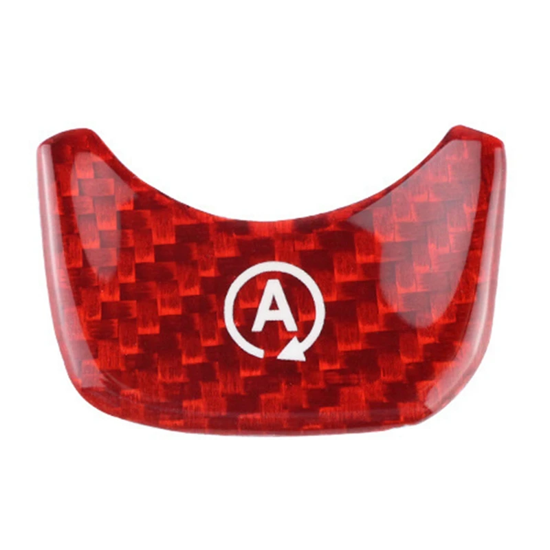 

Real Carbon Fiber For Benz A B CLA Class W177 W247 2019+ Car Engine Start Stop Button Cover Sticker Trim Accessories
