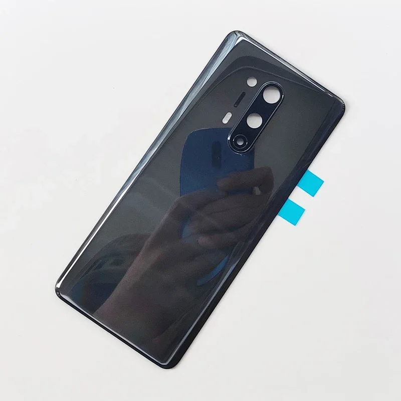 Задняя стеклянная крышка для OnePlus 8 Pro задняя запасная батарея корпуса One Plus