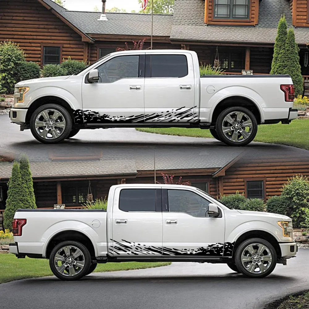 

2 шт., автомобильные наклейки для Nissan NAVARA Ford Ranger F150 Mitsubishi L200 Isuzu D-max Toyota Hilux