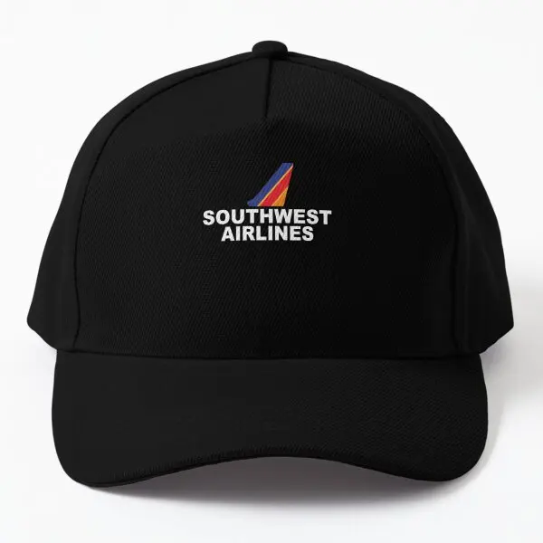 Southwest Airlines  Baseball Cap Hat Casquette Czapka Spring  Black Women Casual Summer Printed Bonnet  Solid Color Snapback