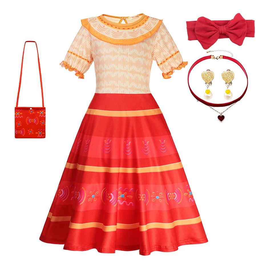 Очаровательные платья для маленьких девочек детский Карнавальный костюм