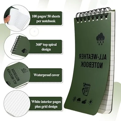 Водонепроницаемый карманный блокнот B7K39